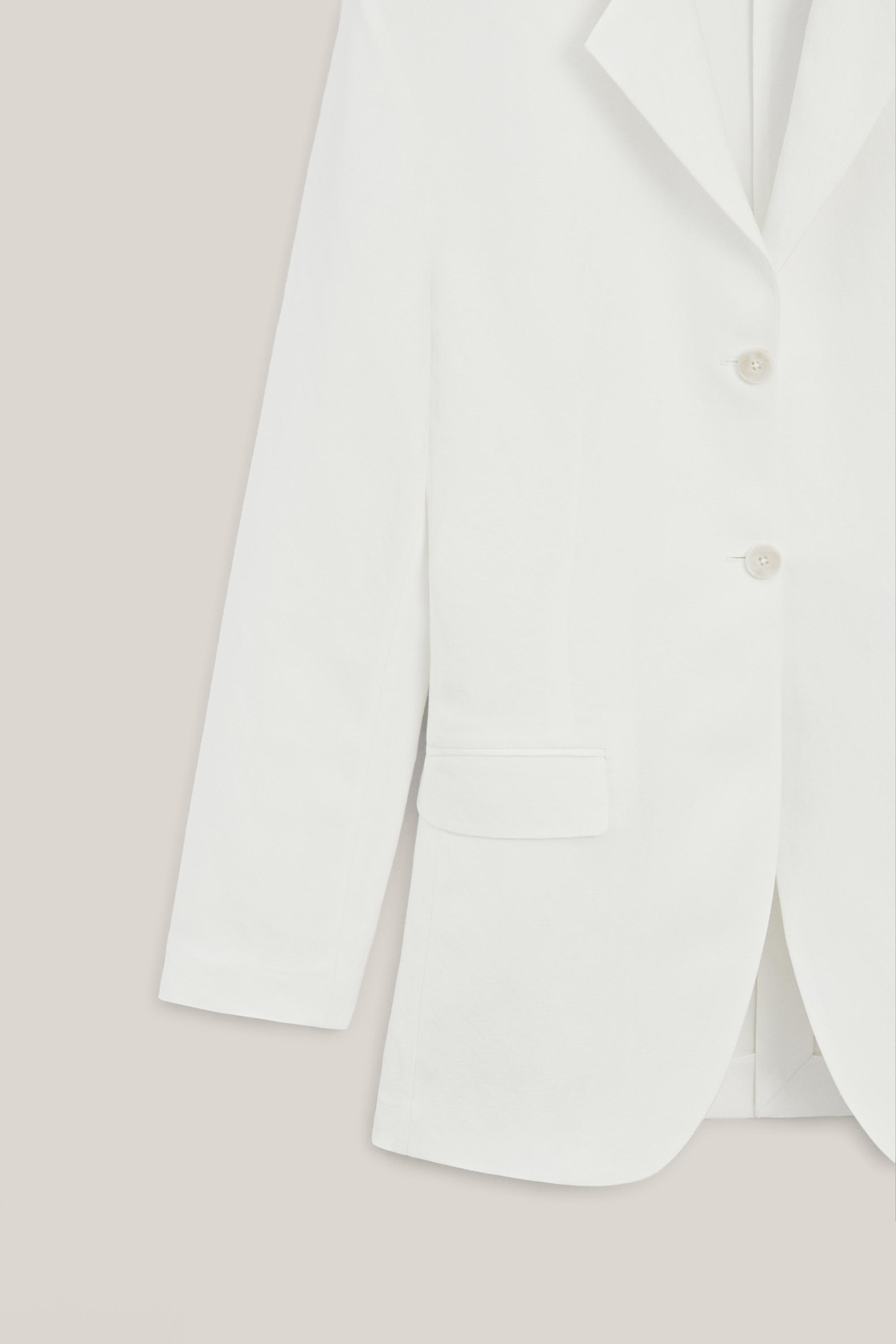 Flowing linen blend blazer - LIMITED EDITION